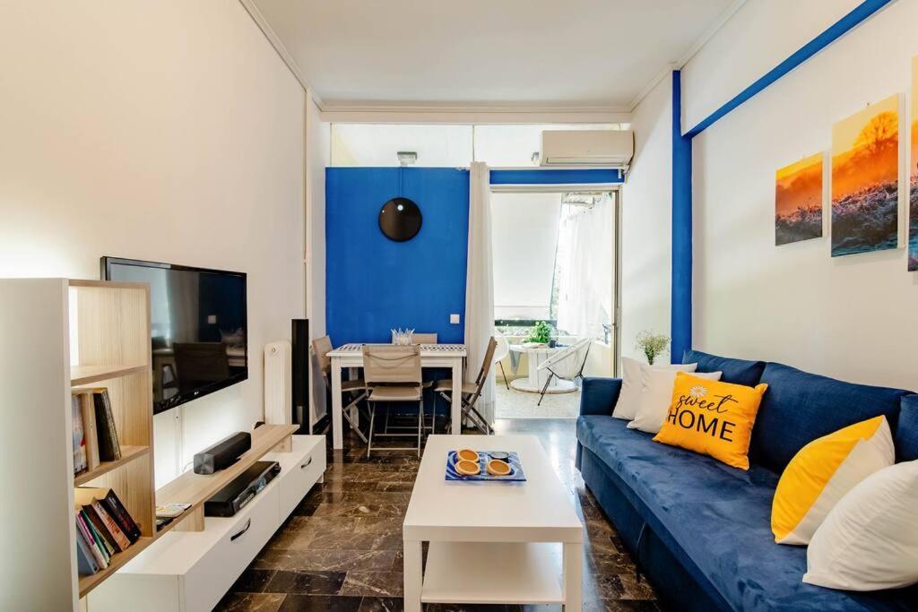 Athens Paradise Apartament 50 Sqm Near To Metro #2 Luaran gambar
